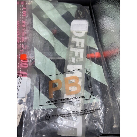 Off White keychain Lot Of 3  New With Bags  Yellow, Pink, White - Picture 4 of 4